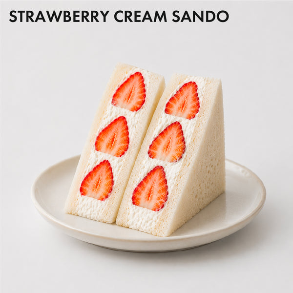 Strawberry Cream Sando