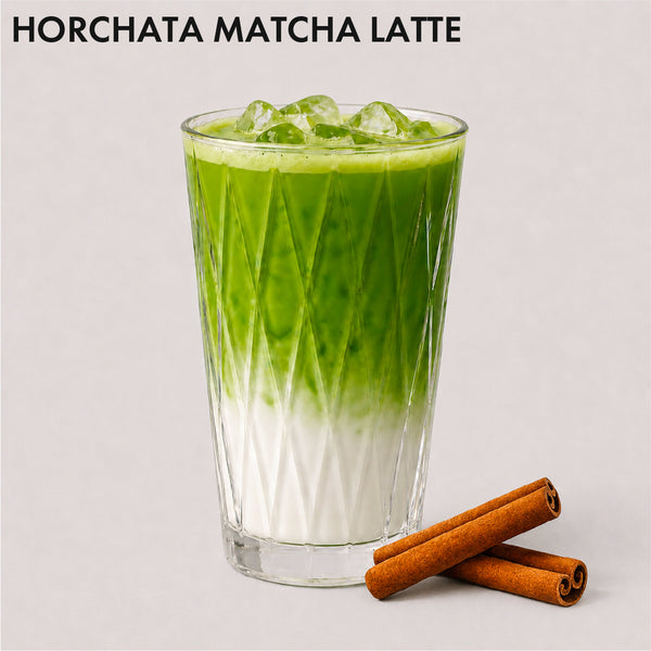 Horchata Matcha Latte