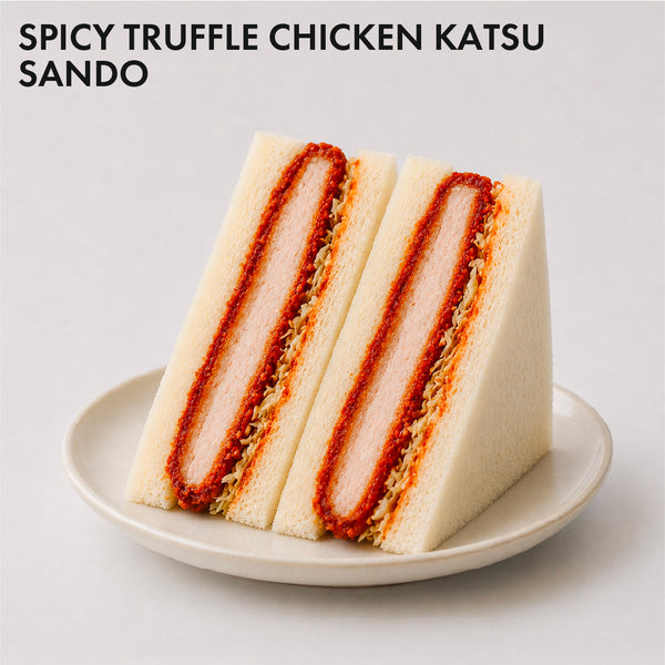 Spicy Truffle Chicken Katsu Sando
