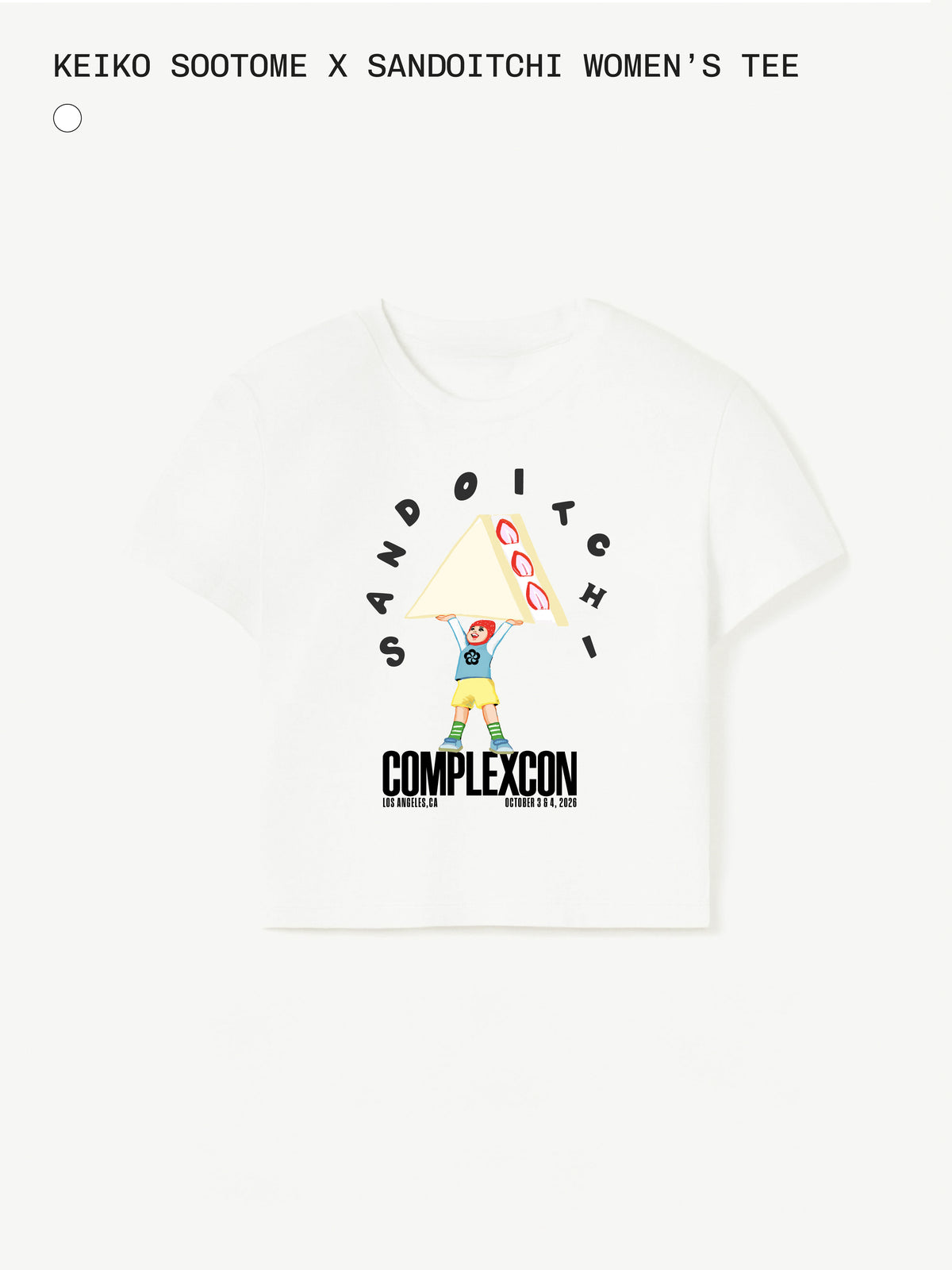 Keiko Sotoome x Sandoitchi Women's Tee