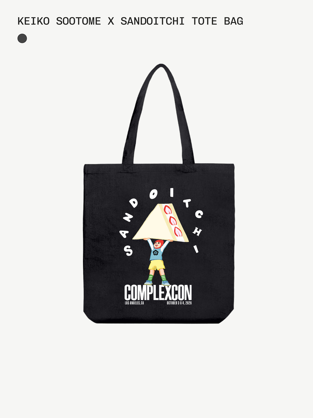 Keiko Sotoome x Sandoitchi Tote Bag