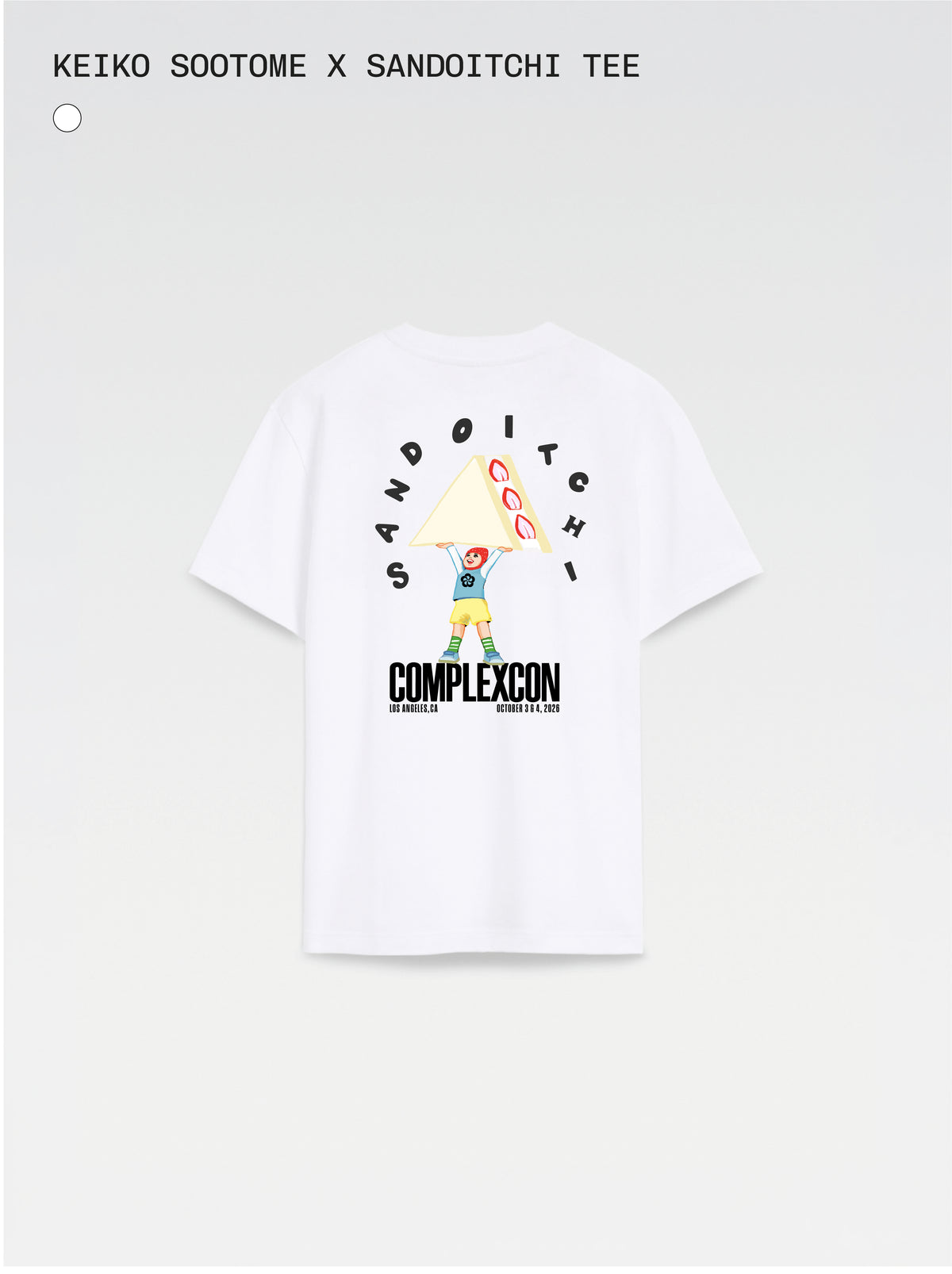 Keiko Sootome x Sandoitchi Tee