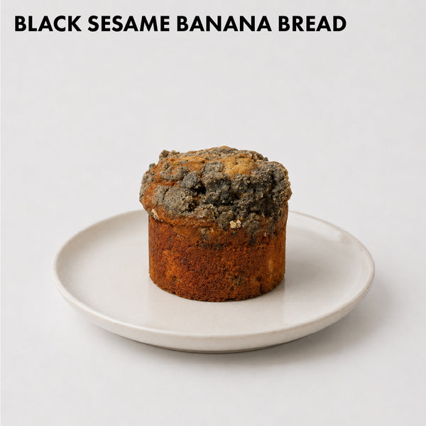 Black Sesame Banana Bread